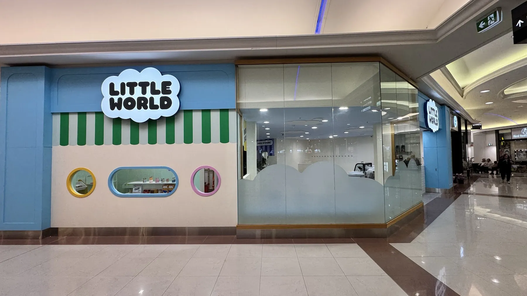 The Little World shopfront inside Stafford City Shopping Centre